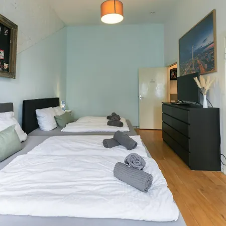 Apartmán Blue Chili 30 - Industrial Chic Im Coolen Wedding - Bis 7 Personen *