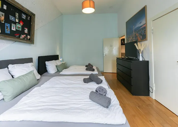 Apartament Blue Chili 30 - Industrial Chic Im Coolen Wedding - Bis 7 Personen *